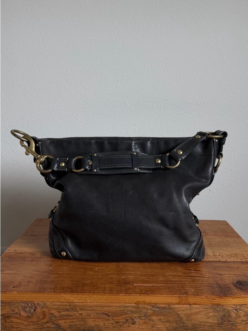 Coach Black Shoulder Bag